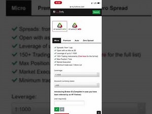 How to Open a Trading or Demo Account on Hotforex and also link it to your Metatrader 4