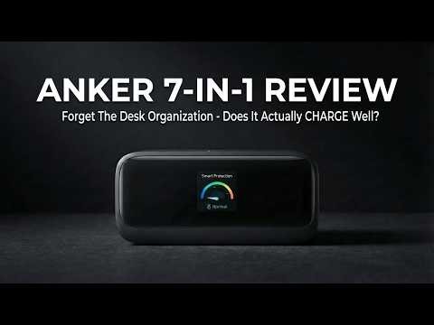 The Ultimate Clean Desk Setup? Anker 7-in-1 Charging Station In-Depth Test
