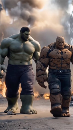 Hulk and The Thing thought they were the biggest force on the battlefield… until this monster showed up. #Hulk #TheThing #AIAnimation #CinematicShort #Epicshowdown #avengers #fantastic4 #MonsterReveal #marvel #marvelcomics #Marvelcomics | Multiverse Mayhem