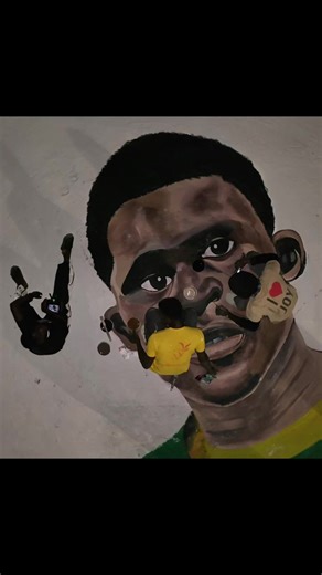 Second œuvre d’art Portrait Elkhadj Malick Diouf🎨🇸🇳 Izboutarkhiya🙏qu’Allah Protège 🙏@yadalydesign