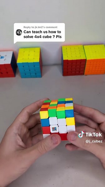 How to Solve a 4x4 Rubik's Cube Tutorial