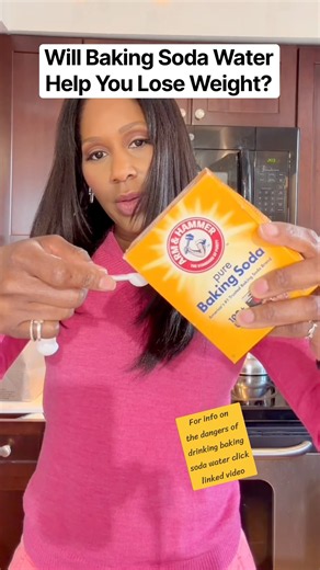 WILL BAKING SODA HELP YOU LOSE WEIGHT? 🧐 (watch linked video for more info) #shorts