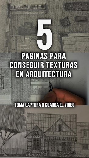 Estas 5 páginas te ayudarán a conseguir texturas para tus proyectos de arquitectura. 1 - Polyhaven.com 2 - Textures.com 3 - Cgbookcase.com 4 - Arquitextures.com 5 - Ambientcg.com #arquitectura #arquitecturestudent #arq #student #arquitecturaydiseño #arquitecture #architect #architecturedesign #architecturestudent