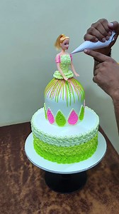 886K views · 18K reactions | Ye Cake Ap Pura dekh na Bahut acha lagega So Beautiful Barbie Doll Cake | Amazing Doll Cake Design Idea 2025 | Two Step Doll Cake | Sunil Cake Master | Facebook
