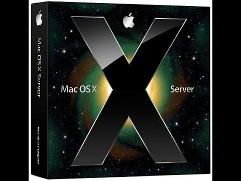Mac OS X Server 10.5 Leopard - First run and walkthrough