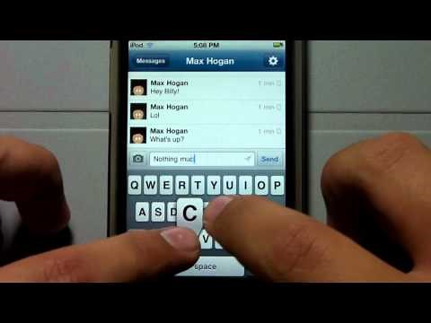 A Quick Look at Facebook Messenger for the iPhone and iPad