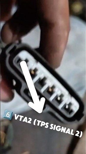 How to Test 6-Pin Throttle Body Wiring with a Multimeter | Fix Limp Mode 🛠️✅ #wiring #shorts