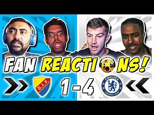 CHELSEA FANS REACTION TO DJURGÅRDEN 1-4 CHELSEA | CONFERENCE LEAGUE FAN REACTIONS