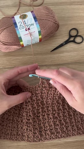 Crocheting a summer top today even though it is currently snowing out. 🤮 I am looooving this 24/7 cotton DK yarn. Have you tried it yet? 💖 #crocheted #crocheter #crochetisfun #crochettiktok #crochetaddiction #crochettok #crochetersoftiktok #crochettutorial #crocheters #crochetstitches #crochetforbeginners #crochetpattern #crochettop