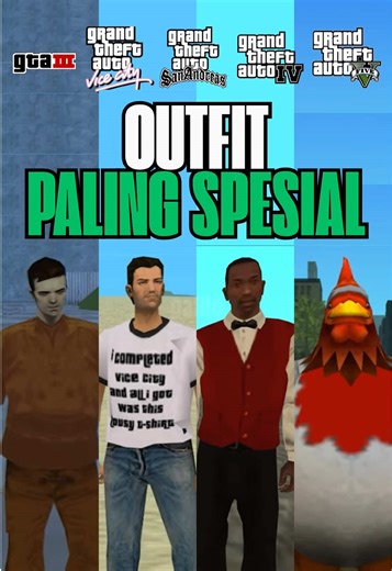 Outfit Paling Spesial dalam Seri GTA