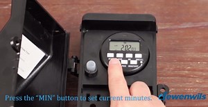 DEWENWILS Digital Outdoor Power Stake Timers, 6 Grounded Outlets, 6FT Extension Cord, 7 Day Heavy Duty Yard Stake Strip Timer for Christmas Lights Decoration, 1800W/15A