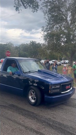 Clean SBC OBS Chevy Truck #racing #carshow #car #shorts