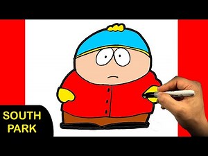 EASY How to Draw SOUTH PARK | Cartman | Step by Step for Beginners