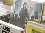Rolling Stones' Charlie Watts' fans pay tribute to him at LA record store