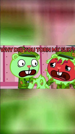 Flaky is Flippy #htf #shorts #happytreefriends #flippyxflaky
