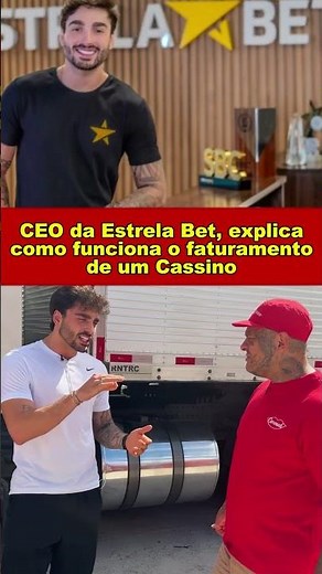 CEO da estrela bet, explica para toguro como funciona uma cassino