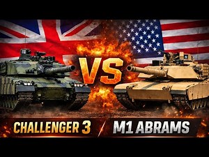 M1 Abrams vs Challenger 3 – The Most Powerful Western Tanks Compared