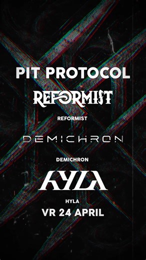 Poppodium So What! on Instagram: "🚨PIT PROTOCOL 🚨 Wall of death in aantocht! - 24 april gaan we weer knallen op deze Progressieve Core avond! 🤘REFORMIST REFORMIST brengt je een moderne mix van metal vol dikke grooves, atmosferische cleans, snoeiharde riffs en vocalen doordrenkt met emotie. 🤘DEMICHRON Demichron neemt je op een reis door complexe maatsoorten, verpletterende breakdowns en zwevende melodie-ën, allemaal verweven met technische precisie en emotionele diepgang. 🤘HYLA Hyla is een h