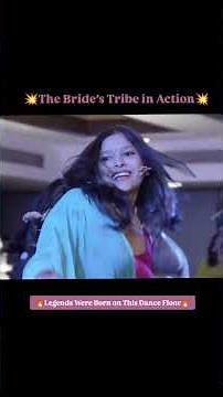 🔥 Bride Tribe Dance Performance | Bridesmaids Set the Stage on Fire 💃✨