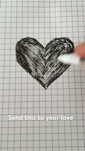 Love Heart Drawing step by step tutorial #love #art #drawing #tutorial #share #follow #youtube