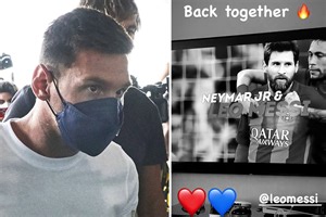 Neymar announces Messi transfer to PSG with 'back together' Instagram message