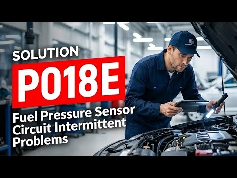 How To Fix P018E OBD II Error Code - Fuel Pressure Sensor Circuit Intermittent Problems