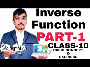 Inverse function, Part-1 || Basic concept || Exercise