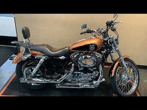 2008 Harley-Davidson Sportster 1200 Custom in 105th Anniversary-XL1200C