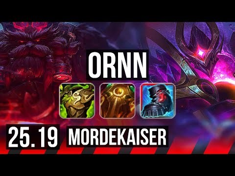 ORNN vs MORDEKAISER (TOP) | 5/3/13 | NA Master | 25.19