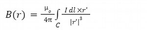 Biot Savart's Law and its application