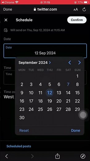 How to schedule tweets on Twitter #twitter #tweet #viralreels #shorts #post #film #edit