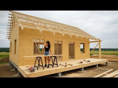 DIY Cheapest House in 9 Days Complete Building Process Anyone Can Do Part 1