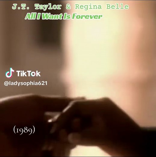 J.T. Taylor & Regina Belle- All I Want Is Forever... Soundtrack: Tap (1989)