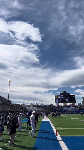 USAF F-35 Lightning II Flyover at Navy vs AirForce Football Game