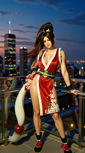Dead Or Alive Characters In Real Life 4K Mai #maishiranui #deadoralive5 #waifu #girlfriend #ai