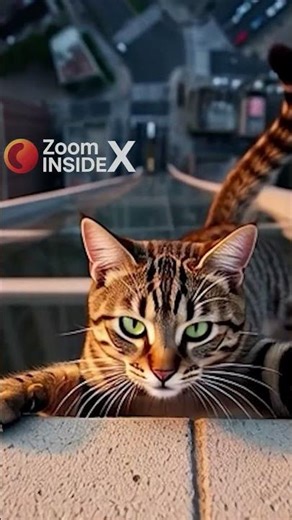 The Physics Behind the Perfect Cat Landing #documentary #cat #science #Shorts