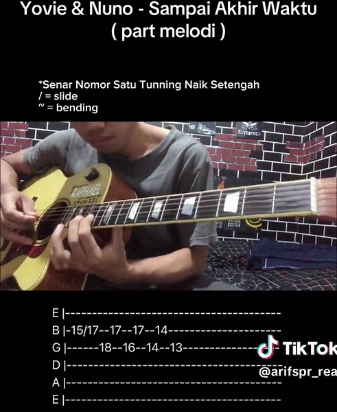 Tutorial Gitar Sampai Akhir Waktu - Yovie & Nuno