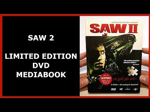 SAW 2 - LIMITED DVD MEDIABOOK UNBOXING