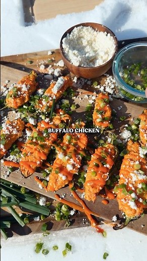 Buffalo Chicken Jalapeño Poppers