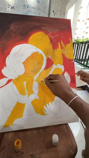 2K views · 113 reactions | "The Brush Story" GALLERY 0771588948 | 0715613103 #art #traditional #traditionalpainting #kandyan #artist #painting #wallartdesign #srilanka | Bandula Senadheera | Facebook