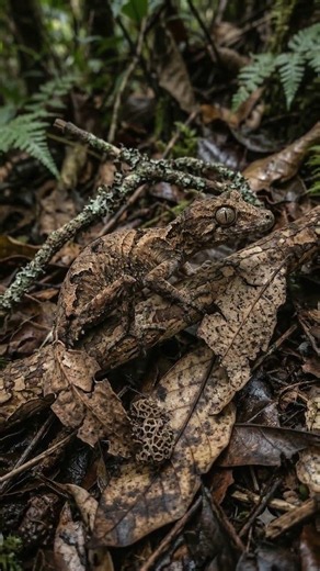 Is it a leaf, or is it a gecko?