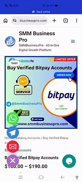 Buy Verified Bitpay Account - for Crypto Payments