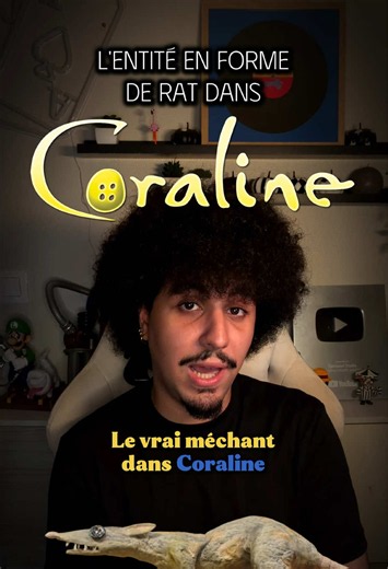 L’entité en forme de rat géant dans Coraline 🌀🐈‍⬛ #coraline #filmtok | coraline