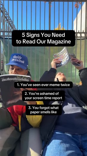 For Them on Instagram: "If you feel called out by this video, the link to our Autostraddle Print Magazine is in our bios 😂 #queer #magazine #lol"