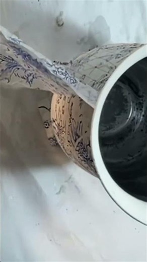 A Sweet Magnolia Dupe Vase Makeover! 💙 | DIY Home Decor