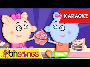 Pat A Cake song karaoke with lyrics | Nursery Rhymes TV for Kids | Ultra HD 4K Music Video Full