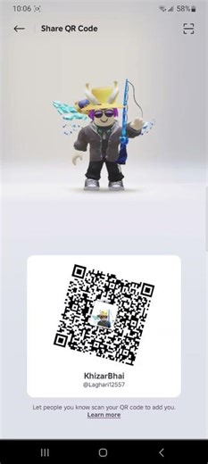 pls some one QR code my pls l don't have chat pls