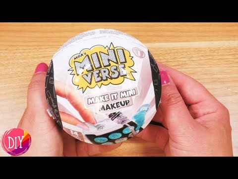 Miniverse Make It Mini Makeup Series 1 - DIY | Unboxing & Review | Super cute | XXL surprise