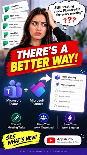Still Creating a New Planner Plan for Every Teams Meeting?
