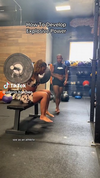 The faster you can prodcue force, the more explosive you become #explosivetraining #speedtraining #athlete